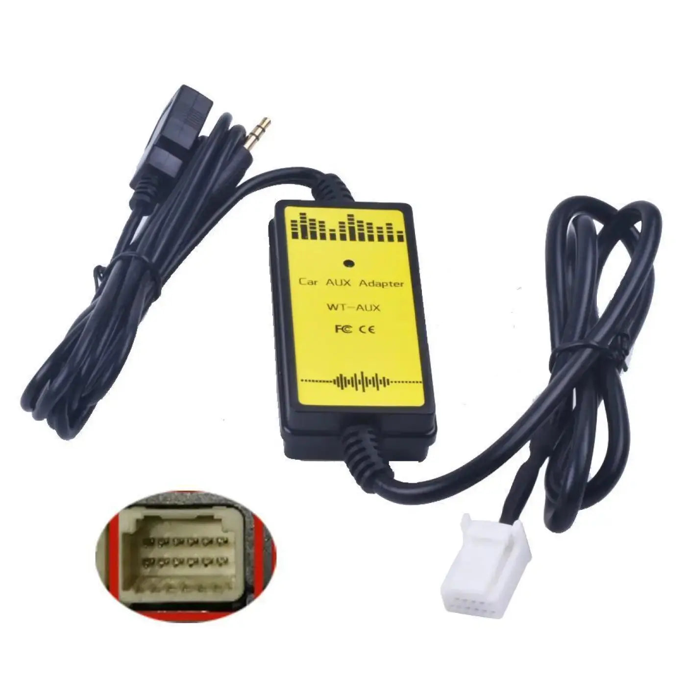 Mp3 Audio Interface Aux Usb Adapter Sd 2X6P Connect Cd Changer Toyota Camry