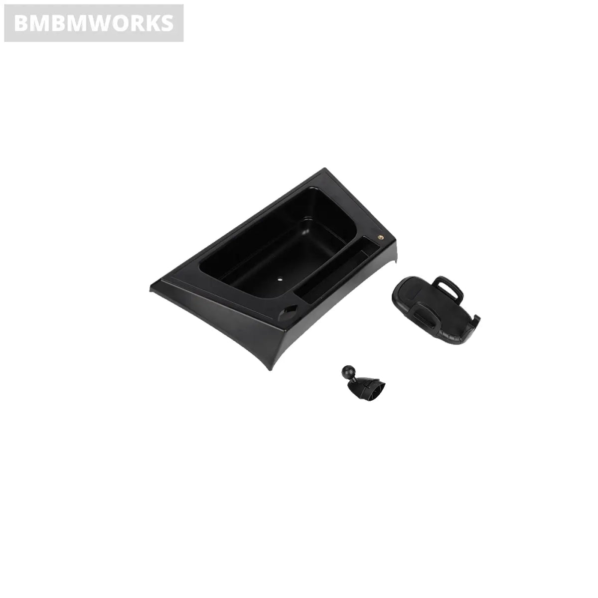 Multi-Mount Phone Holder Dashtray Storage Box System Kit Jeep Wrangler Jk 2012-