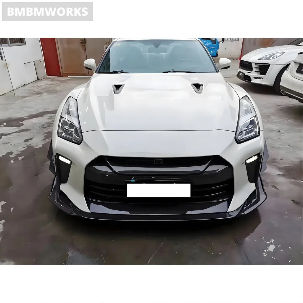 Nissan GT-R R35 Carbon Fiber Front Bumper (2008-2019) Body Kits & Performance 2