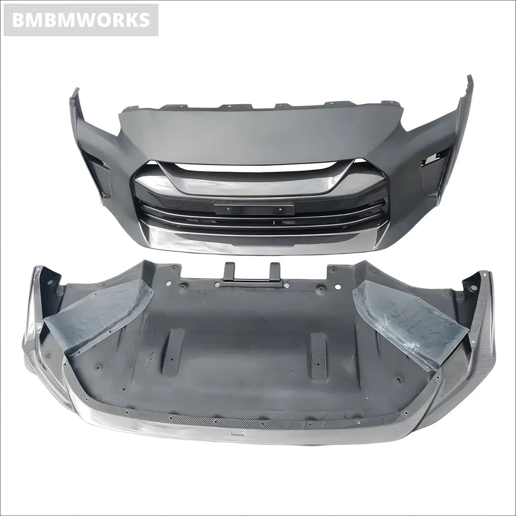 Nissan GT-R R35 Carbon Fiber Front Bumper (2008-2019) Body Kits & Performance 2