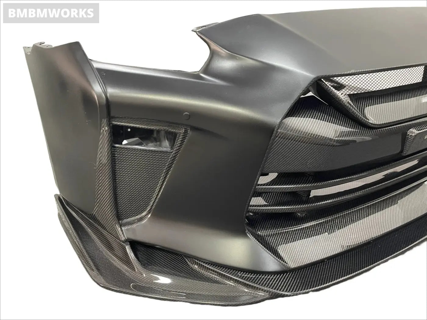 Nissan GT-R R35 Carbon Fiber Front Bumper (2008-2019) Body Kits & Performance 2