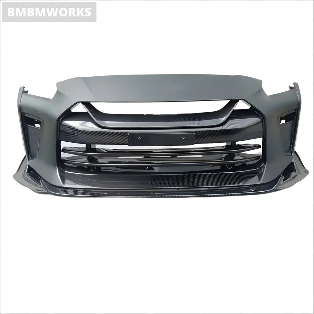 Nissan GT-R R35 Carbon Fiber Front Bumper (2008-2019) Body Kits & Performance 2