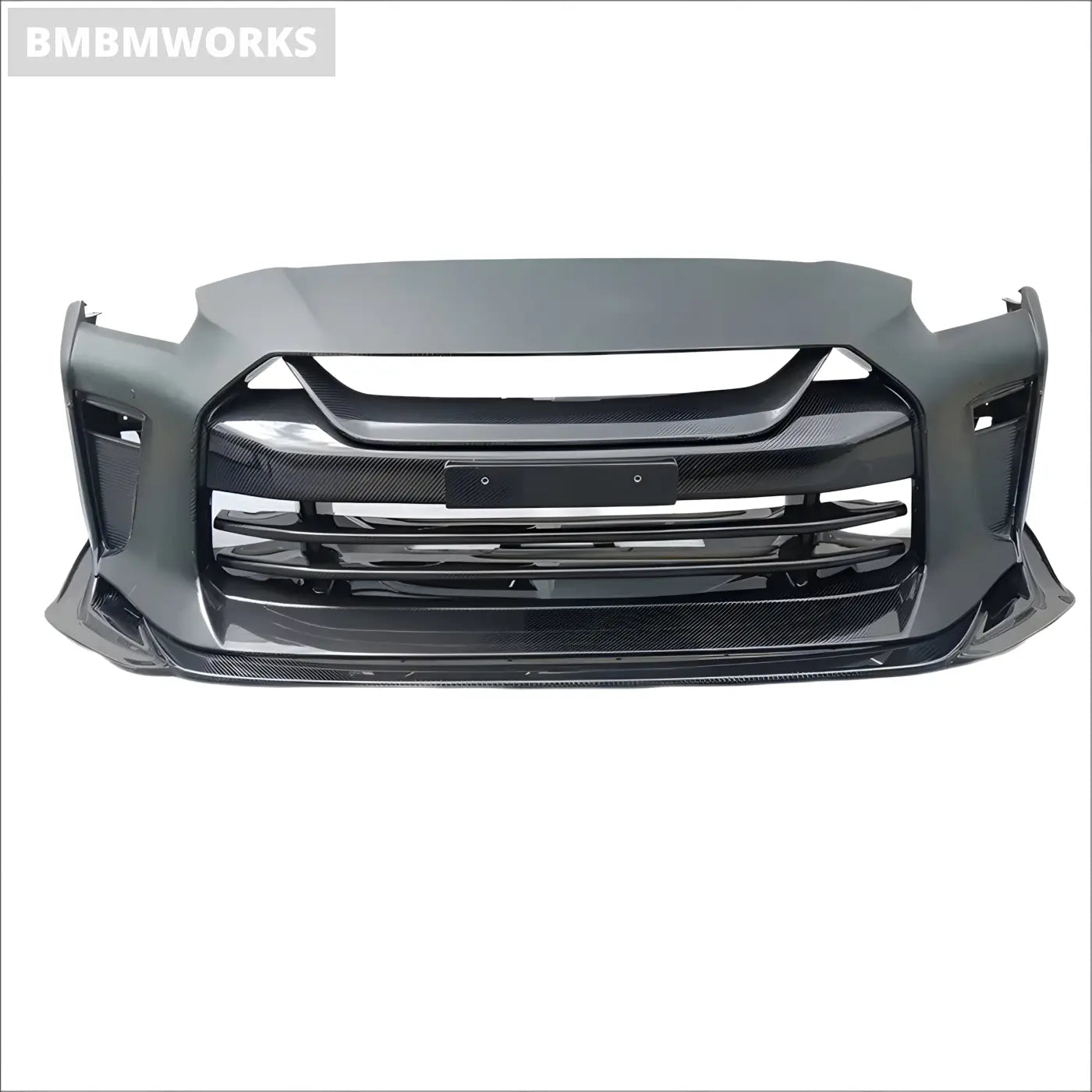 Nissan GT-R R35 Carbon Fiber Front Bumper (2008-2019) Body Kits & Performance 2