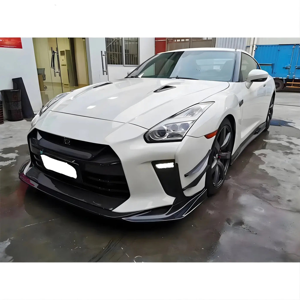 Nissan GT-R R35 Carbon Fiber Front Bumper (2008-2019) Body Kits & Performance 2