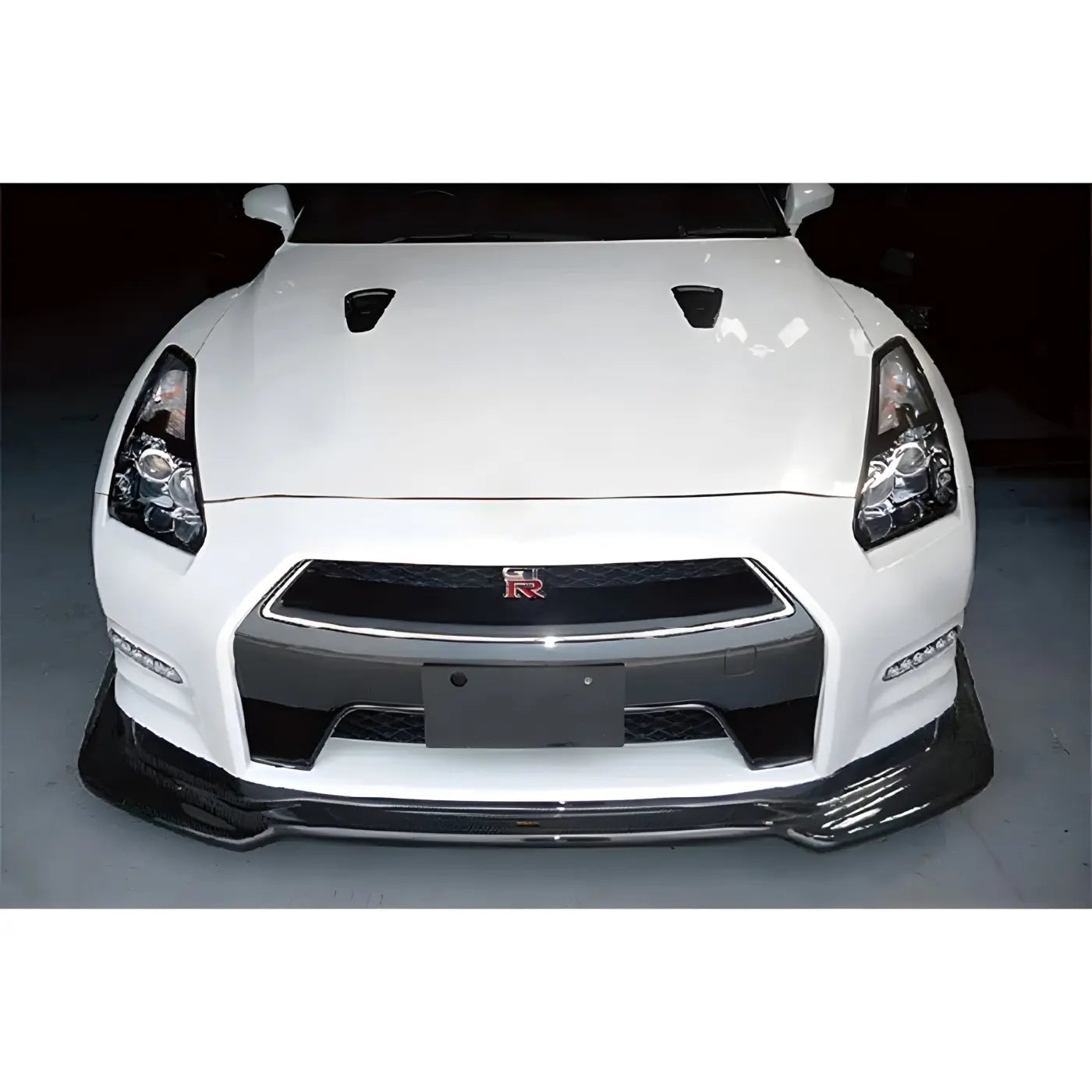 Nissan GT-R R35 Carbon Fiber Front Bumper Lip (2008-2016) Body Kits & Performance 2