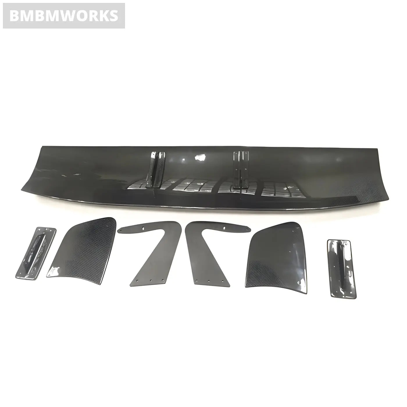 Nissan GT-R R35 V-Style Carbon Fiber Rear Spoiler Wing (2008-2016) Body Kits & Performance 2