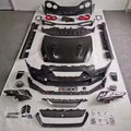 Nissan R35 GT-R Full Nismo-Style Carbon Fiber Body Kit (Bumpers Skirts Spoiler Hood Lights Vents) Body Kits &