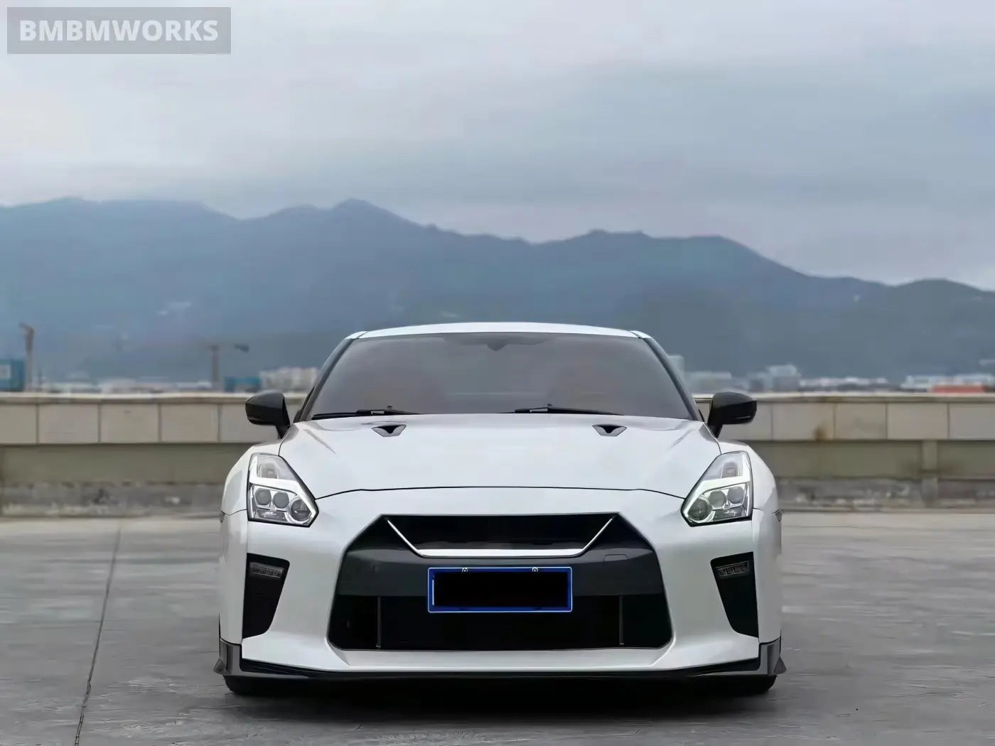 Nissan R35 GT-R Full Nismo-Style Carbon Fiber Body Kit (Bumpers Skirts Spoiler Hood Lights Vents) Body Kits &