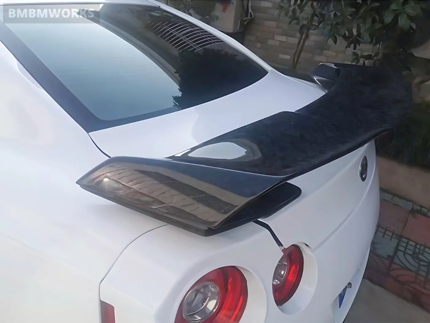 Nissan R35 GT-R V-Style Carbon Fiber Forged FRP Spoiler Body Kits & Performance