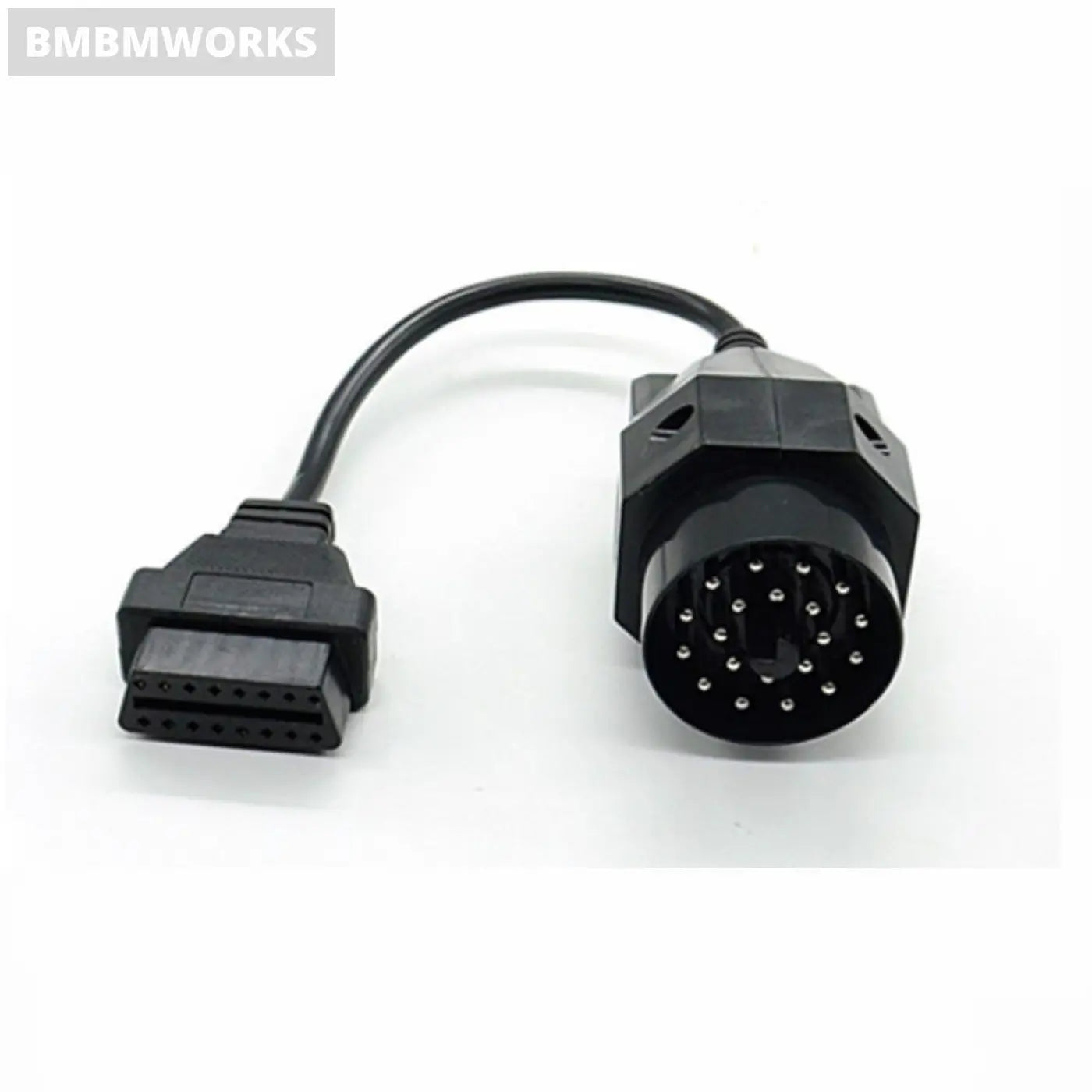 Obd Ii Adapter Bmw 20 Pin To Obd2 16 Extension Cable E36 E39 X5 Z3