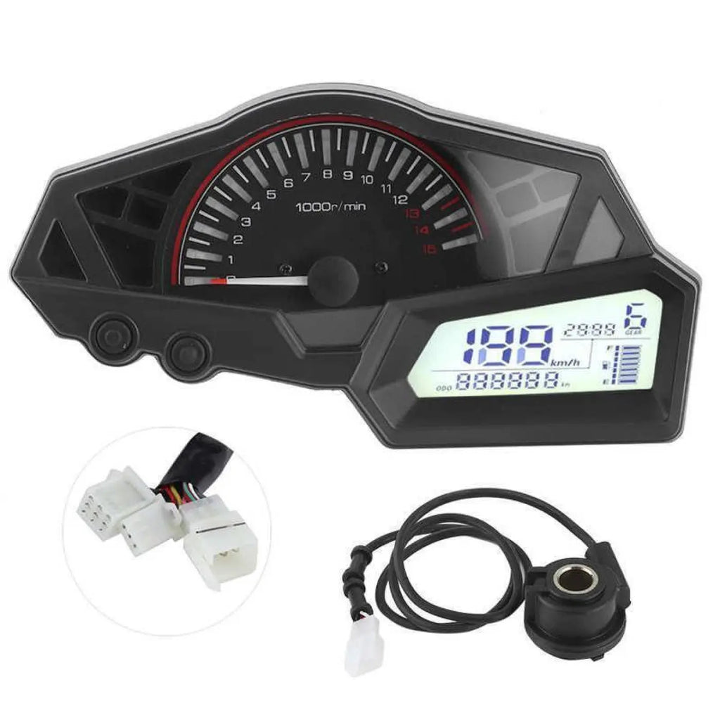 Odometer Speed Fuel Gauge Kawasaki Ninja 300/Ex300/300Se 2013‑2015 15000Rpm