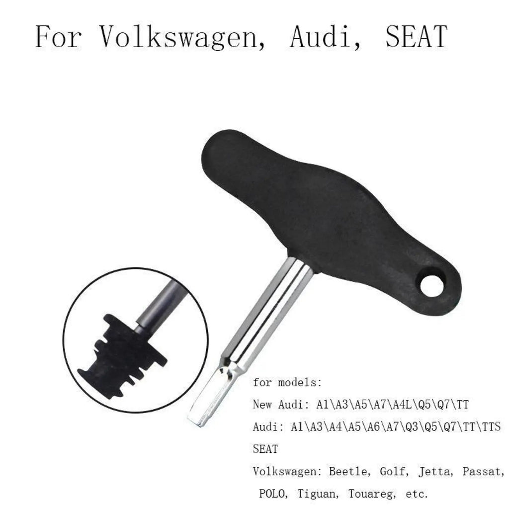 Oil Drain Plug Screw Bolt Plastic Professional Removal Tool Wrench Vw Audi Skoda