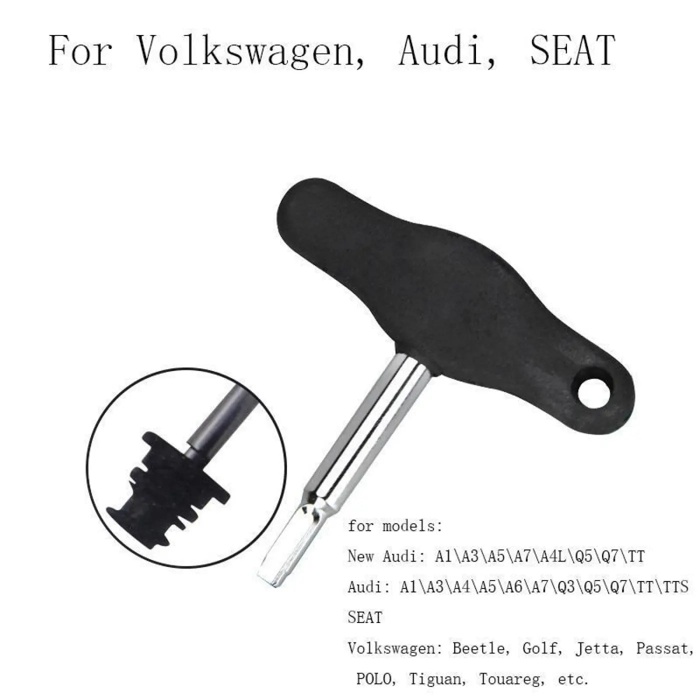 Oil Drain Plug Screw Bolt Plastic Professional Removal Tool Wrench Vw Audi Skoda