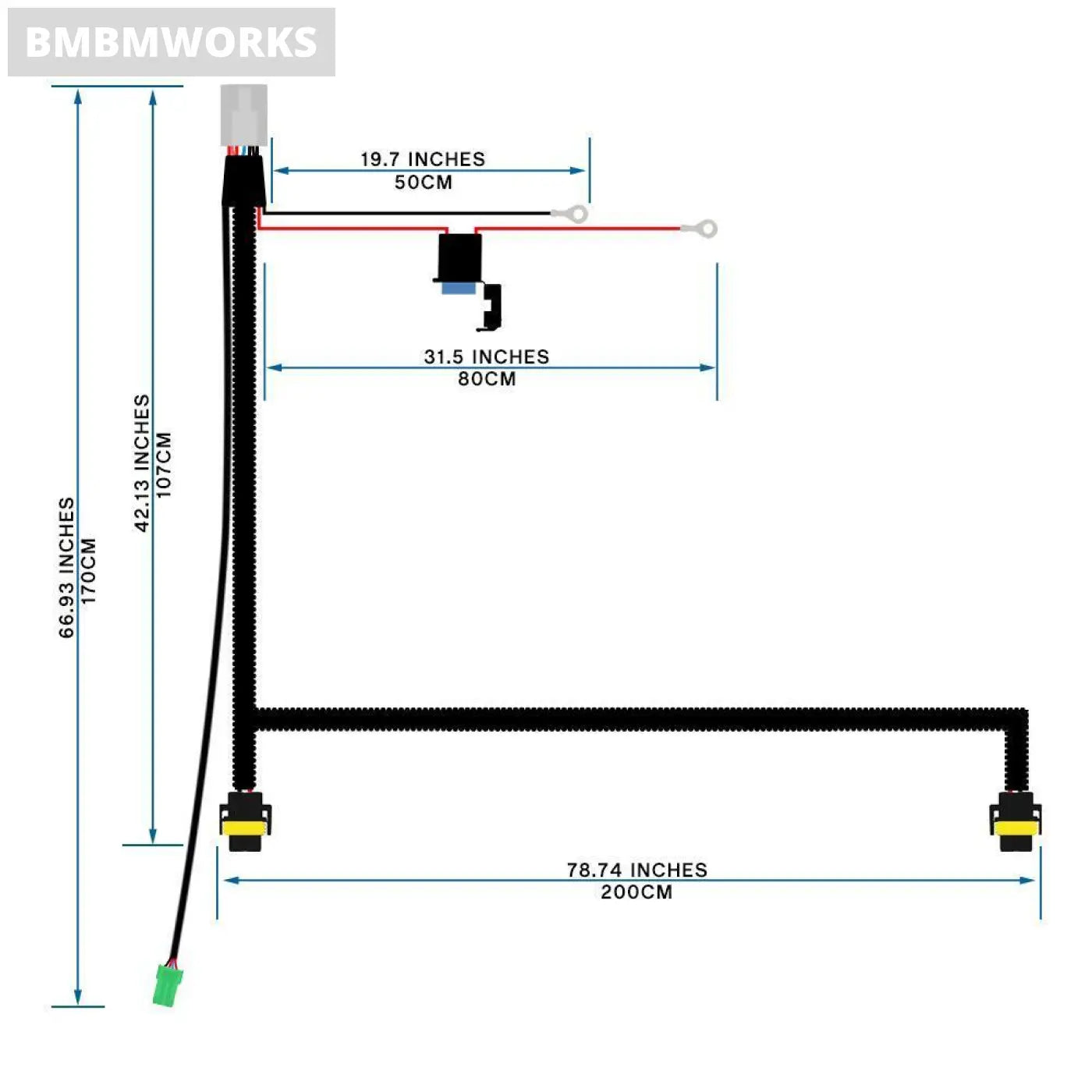 On/Off Switch Wiring Harness Fuse Relay Kits Lexus Gx470 Lx470 Toyota Highlander