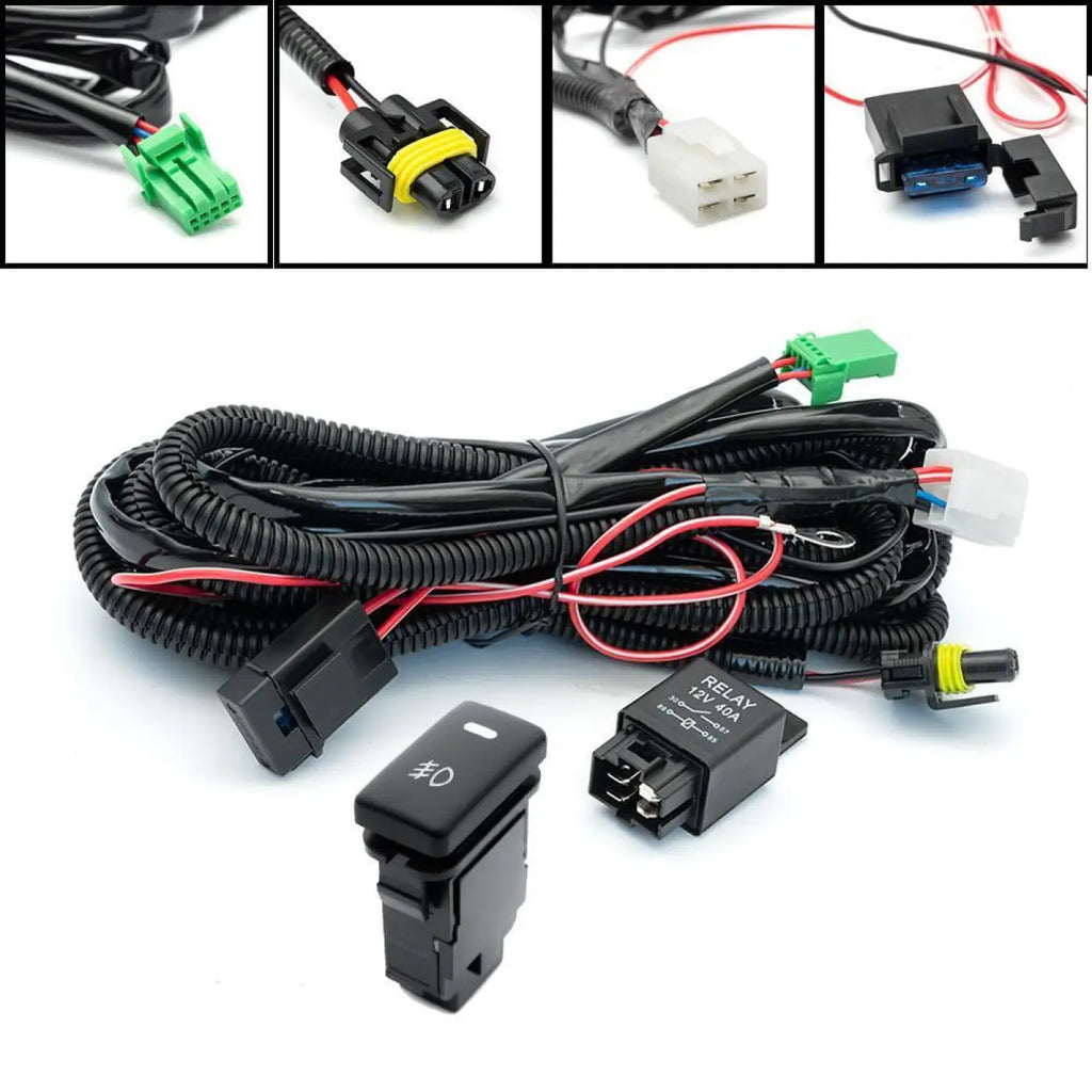 On/Off Switch Wiring Harness Fuse Relay Kits Lexus Gx470 Lx470 Toyota Highlander