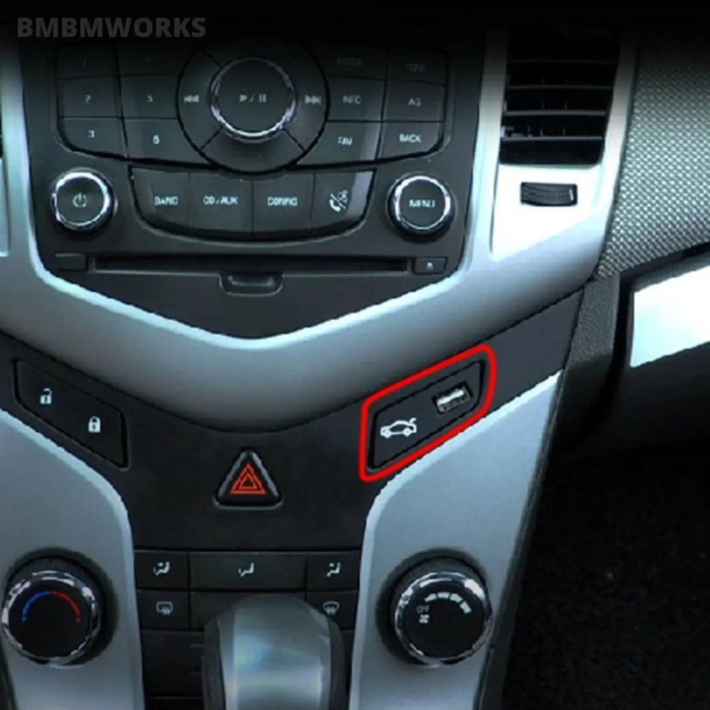 Open/Close Button Trunk Switch Chevrolet Cruze Lhd