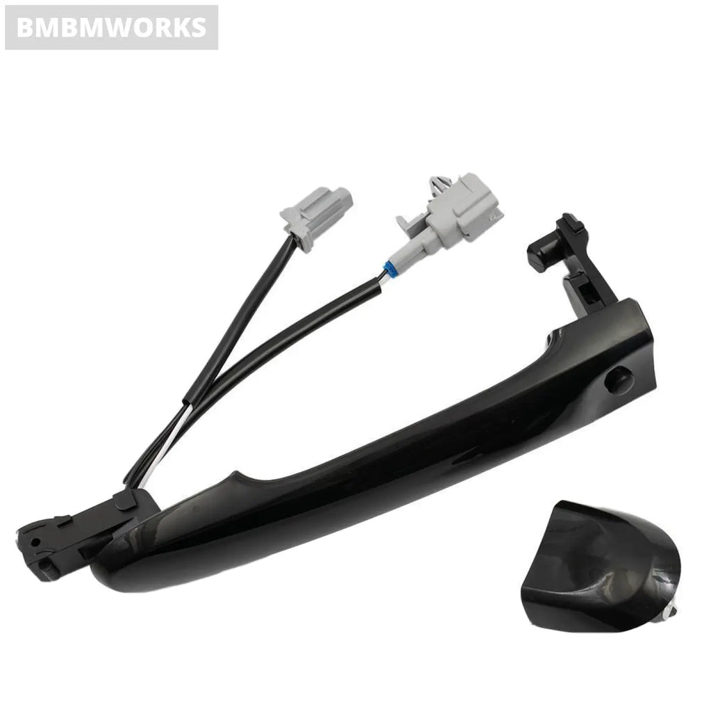 Passenger Left Side Door Handle With Keyless Entry For Nissan Juke Black 10-19