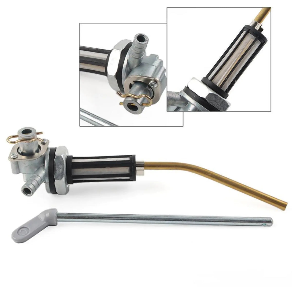 Petcock Fuel Valve Cock Switch Vespa Px125 Px150 Px200 Px 125 150 200 Dirt Bike