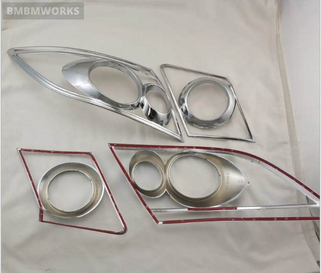 Plating Taillight Cover Headlight Protection Sequins Honda Fit Aria City 2003-12