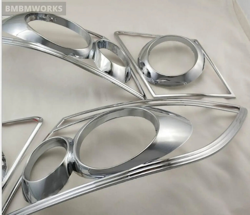 Plating Taillight Cover Headlight Protection Sequins Honda Fit Aria City 2003-12