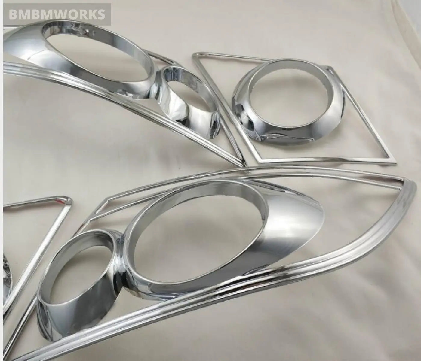 Plating Taillight Cover Headlight Protection Sequins Honda Fit Aria City 2003-12