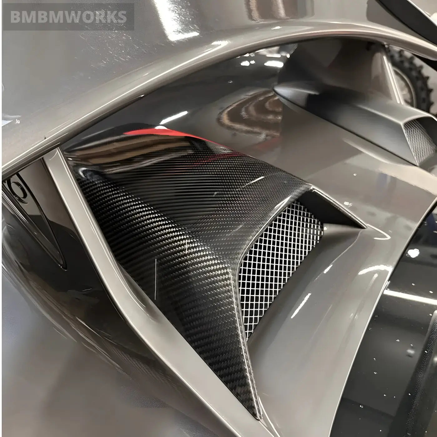 Porsche 911 (991.2) GT3 1 Pair Carbon Fiber Rear Intake Vent Cover Scoops (2017-2019) Body Kits & Performance 4