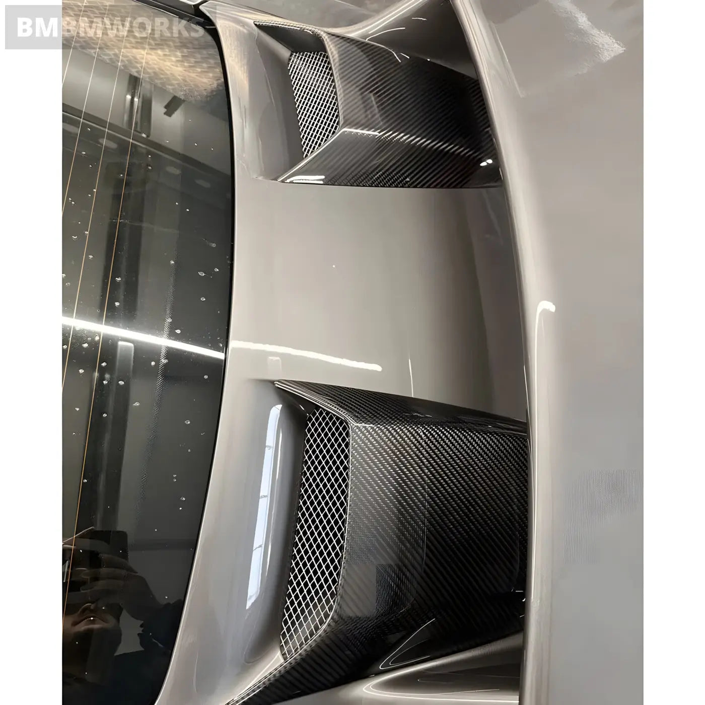 Porsche 911 (991.2) GT3 1 Pair Carbon Fiber Rear Intake Vent Cover Scoops (2017-2019) Body Kits & Performance 4