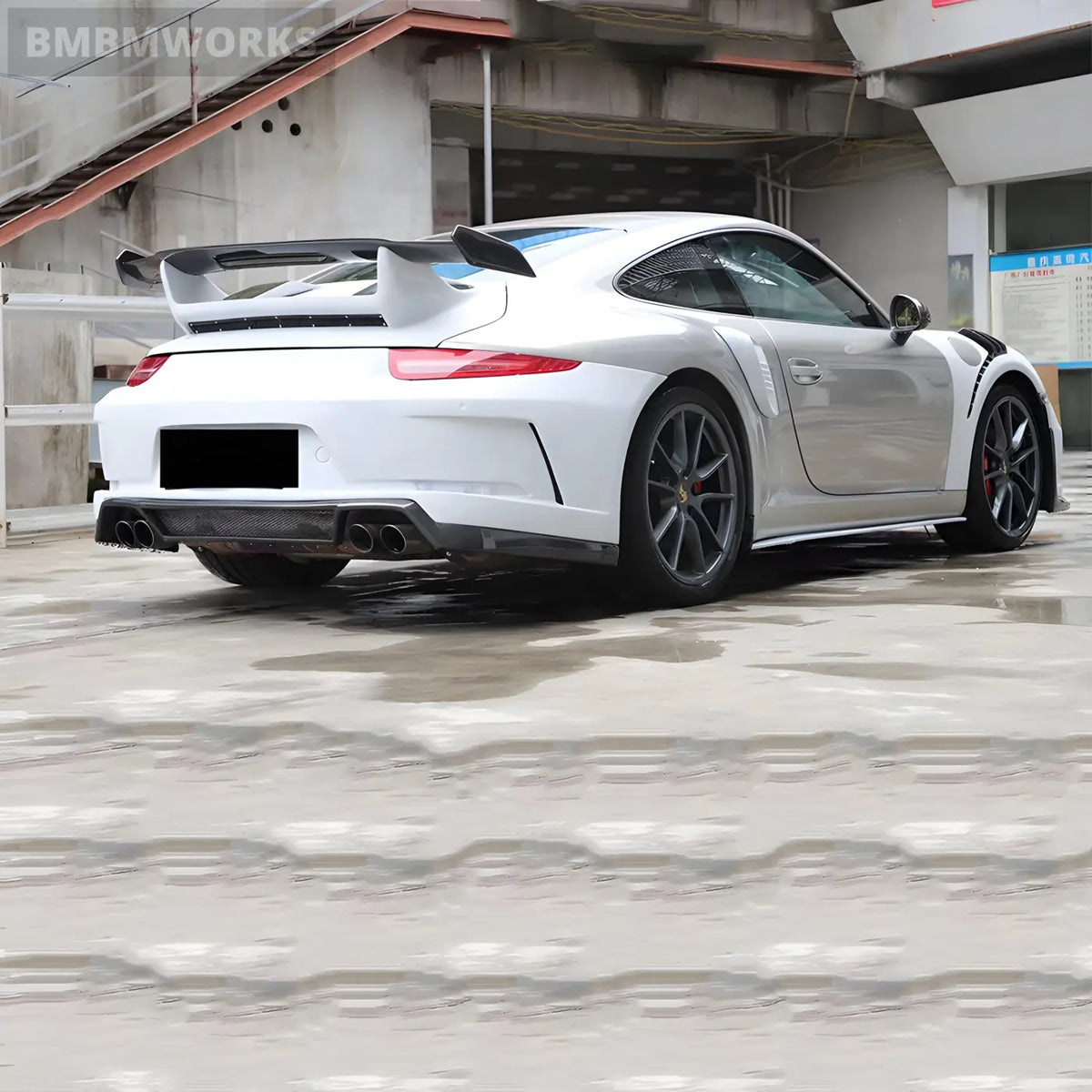 Porsche 911 (991) GT3-Style Carbon Fiber Spoiler / Wing Body Kits & Performance 2