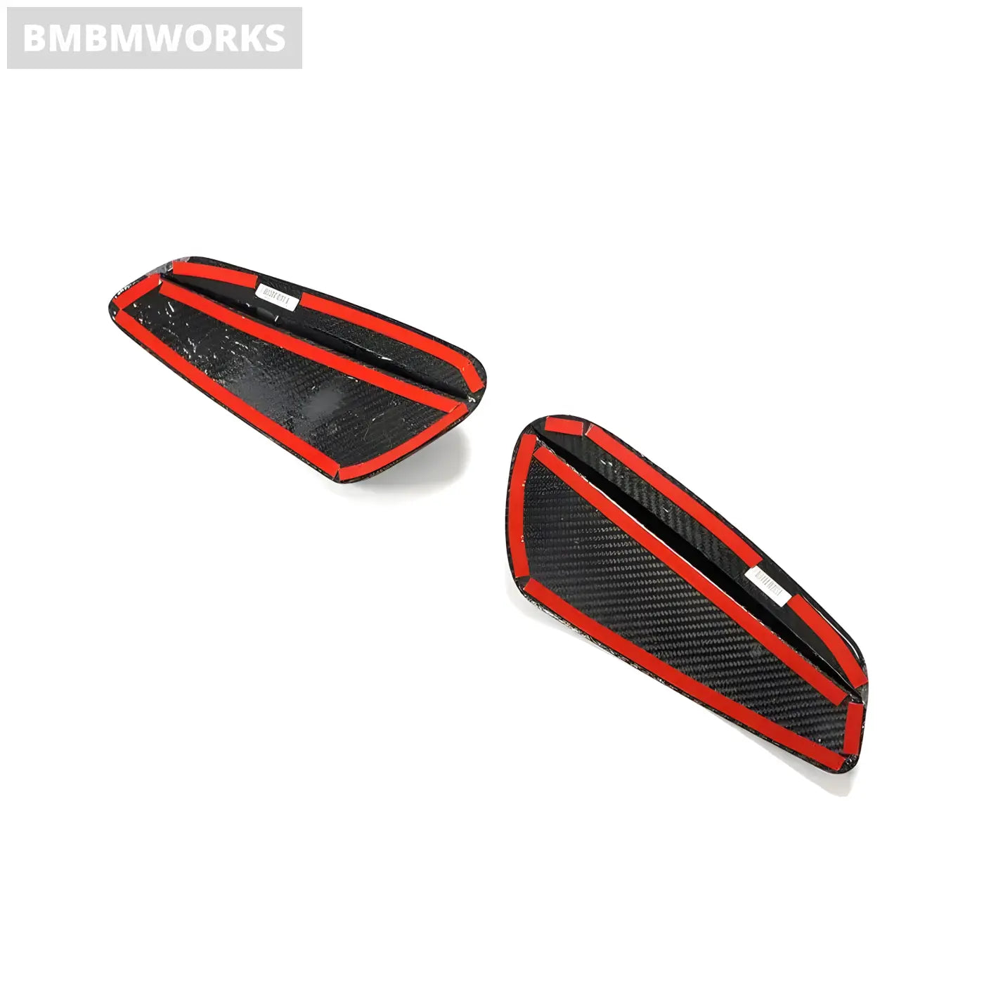 Porsche 911 (992) Carbon Fiber Side Fender Vent Air Intake Cover Trim (2019-2022) Army Green Body Kits & Performance 4