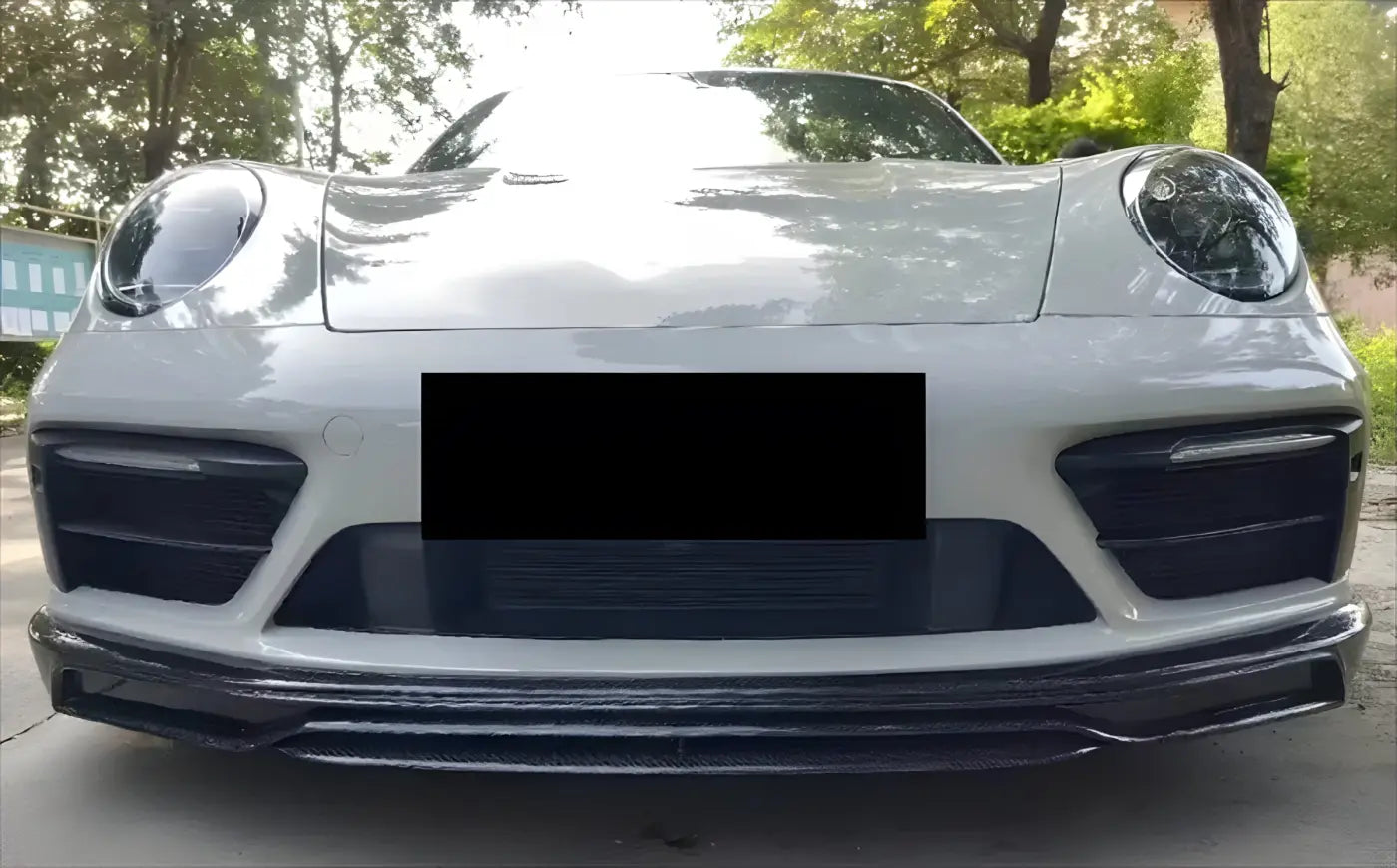 Porsche 911 (992) Forged Carbon Fiber Front Bumper Lip Body Kit (2018) Body Kits & Performance 4
