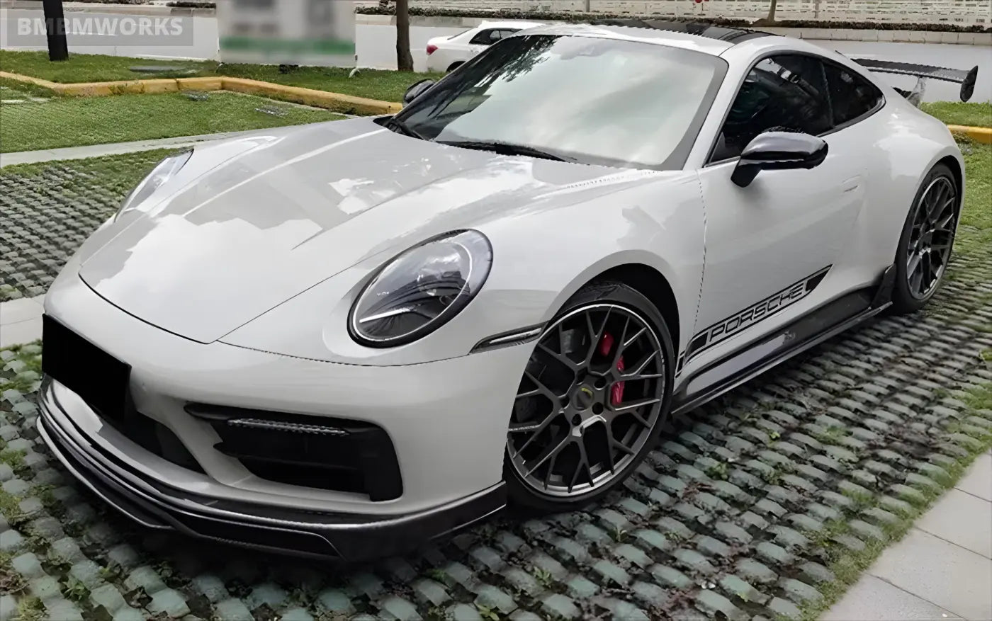 Porsche 911 (992) Forged Carbon Fiber Front Bumper Lip Body Kit (2018) Body Kits & Performance 4