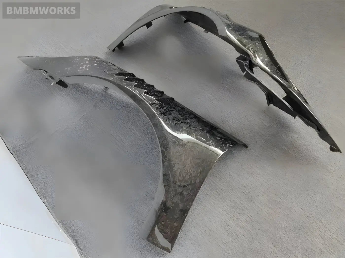 Porsche 911 (992) Forged Grain Carbon Fiber Front Fender Body Kit (2020-Present) Body Kits & Performance 4