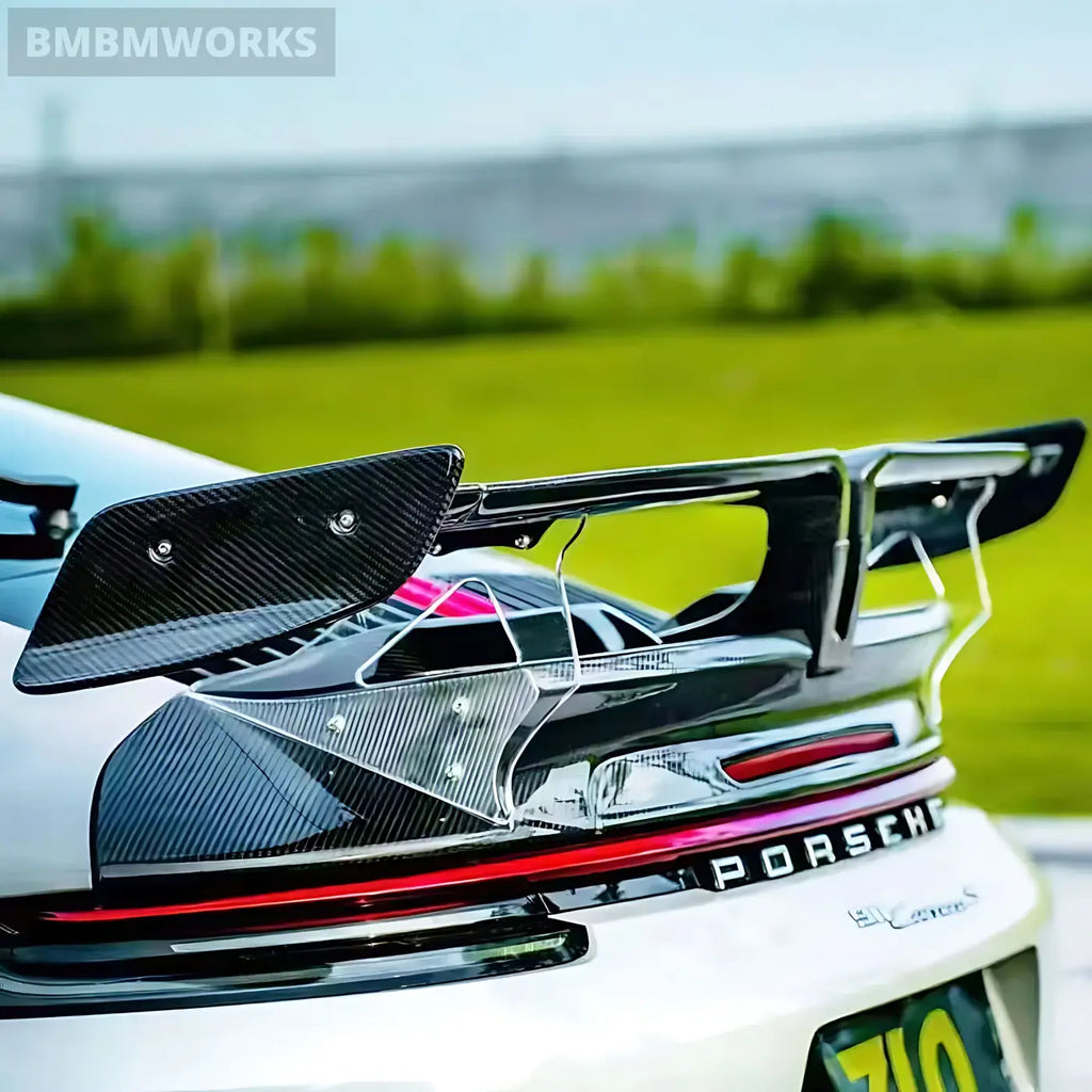 Porsche 911 (992) Tech Style Forged Carbon Fiber Spoiler / Wing Body Kits & Performance 4