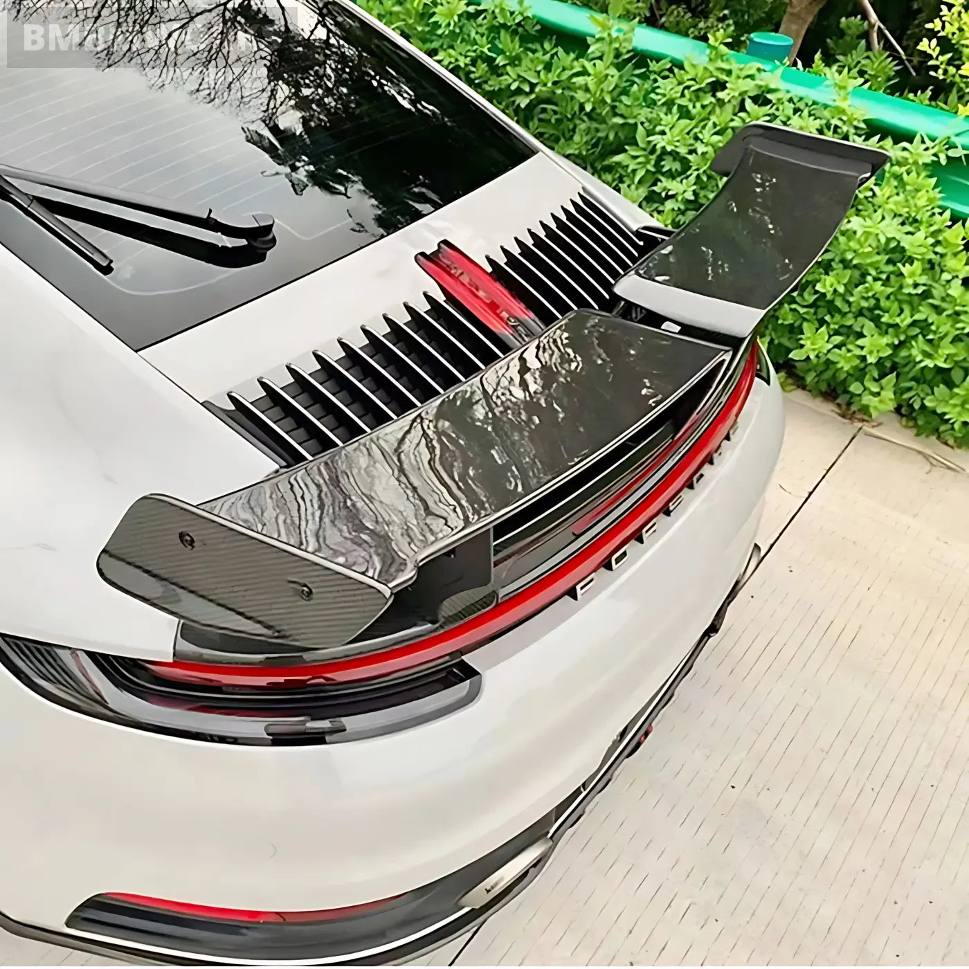 Porsche 911 (992) Tech Style Forged Carbon Fiber Spoiler / Wing Body Kits & Performance 4