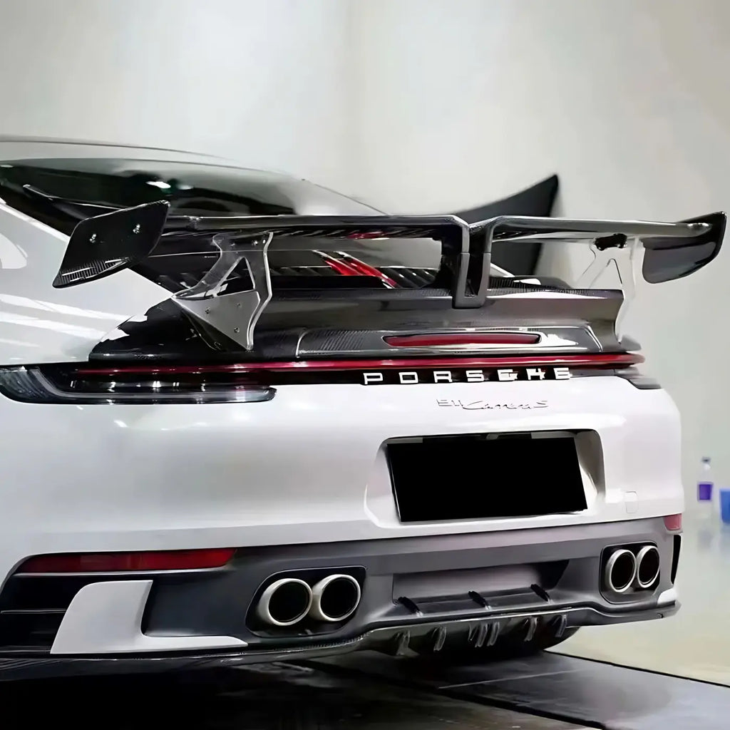 Porsche 911 (992) Tech Style Forged Carbon Fiber Spoiler / Wing Body Kits & Performance 4