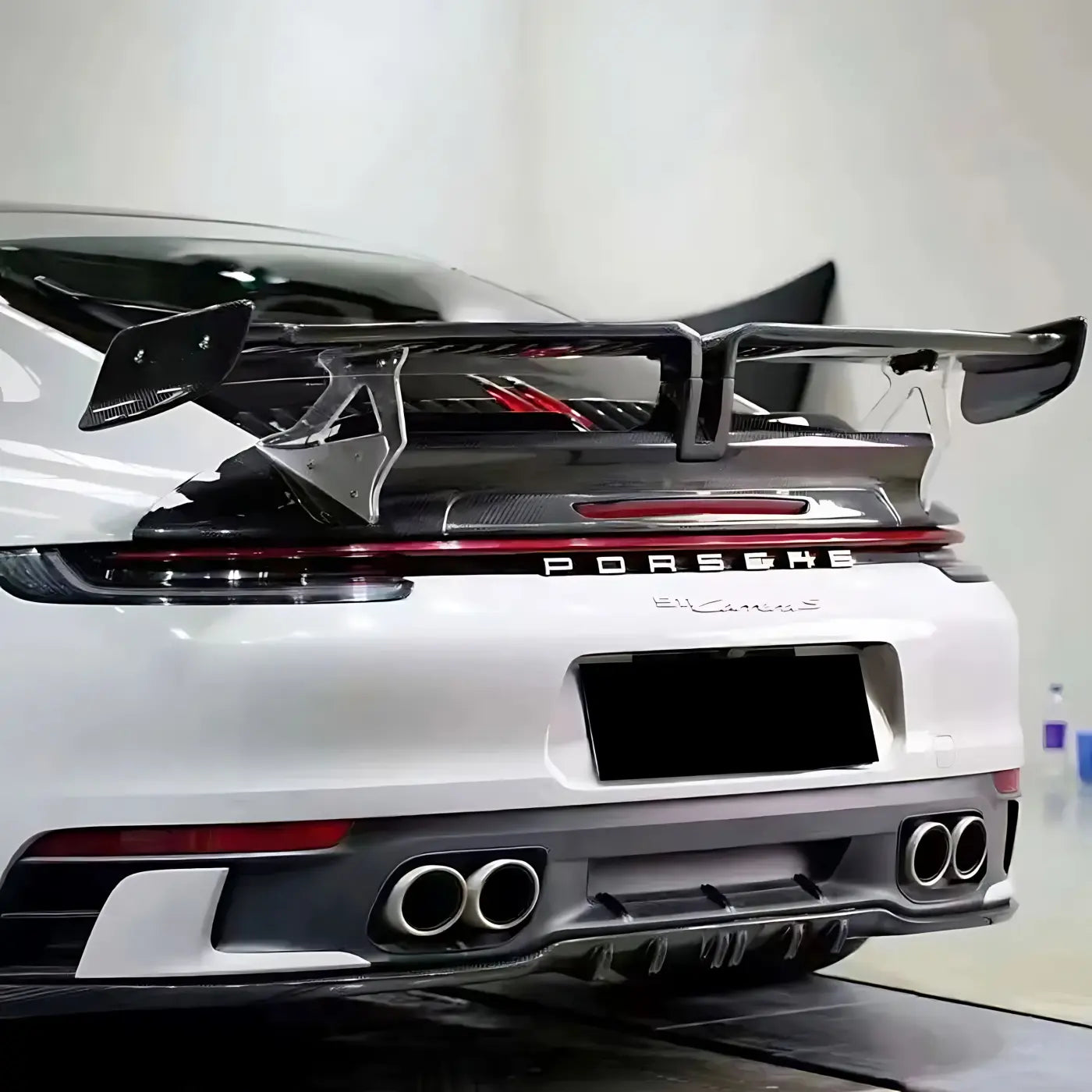 Porsche 911 (992) Tech Style Forged Carbon Fiber Spoiler / Wing Body Kits & Performance 4