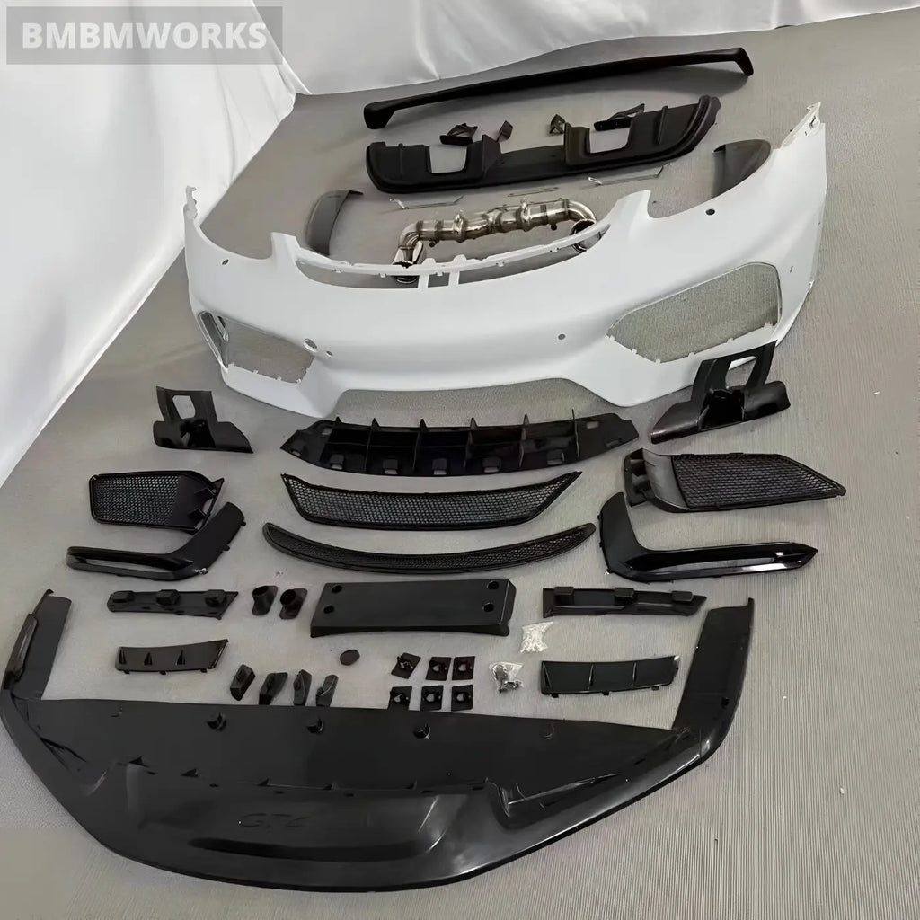 Porsche Cayman Boxster 718 (982) Full GT4 Body Kit Conversion Body Kits & Performance