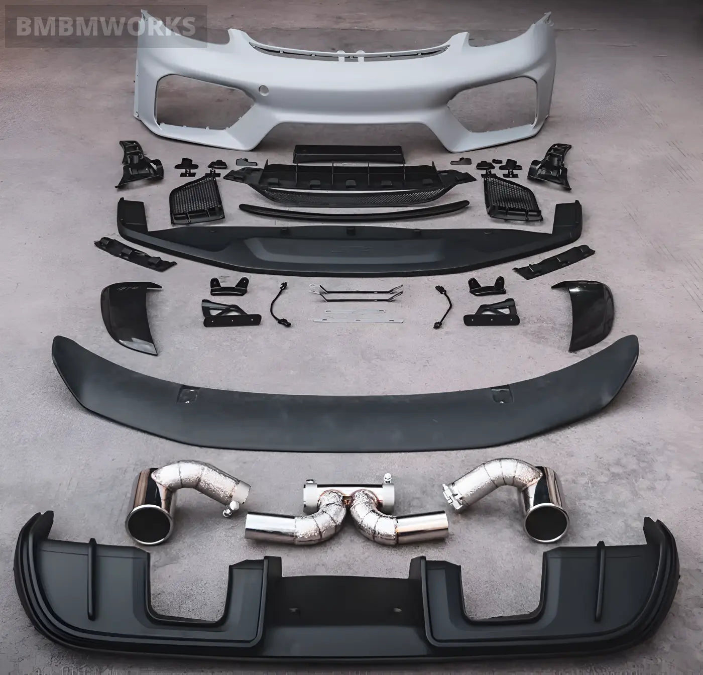 Porsche Cayman Boxster 718 (982) Full GT4 Body Kit Conversion Body Kits & Performance