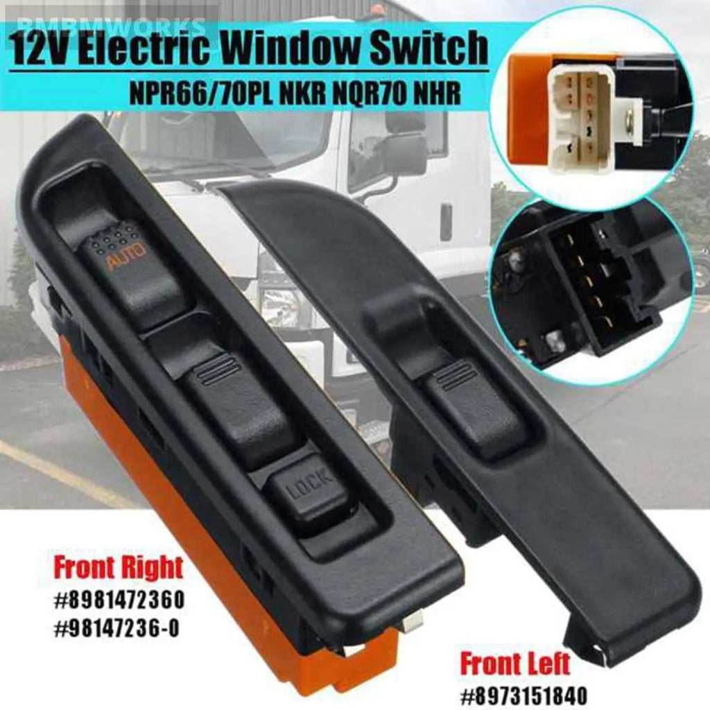 Power Window Switch Isuzu Nhr Nkr(Rhd) 8-97315184-0 8973151840 8-97315185