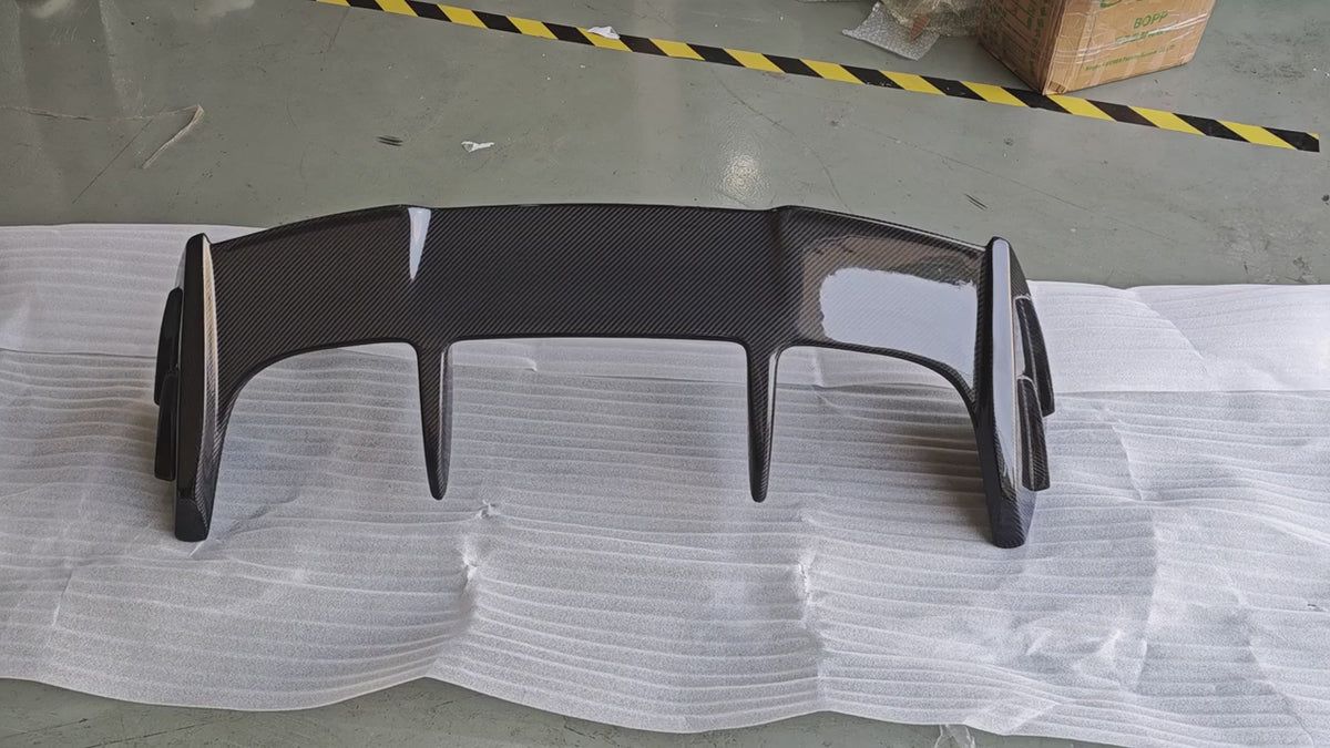 Toyota GR Yaris (2020+) Carbon or Forged Carbon T-Style Roof Spoiler — Rally Legacy in Lightweight Form