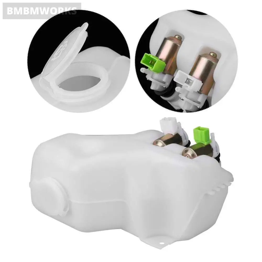 Pump Tank Windshield Wiper Washer Bottle For Nissan Patrol Gq Maverick 1988-