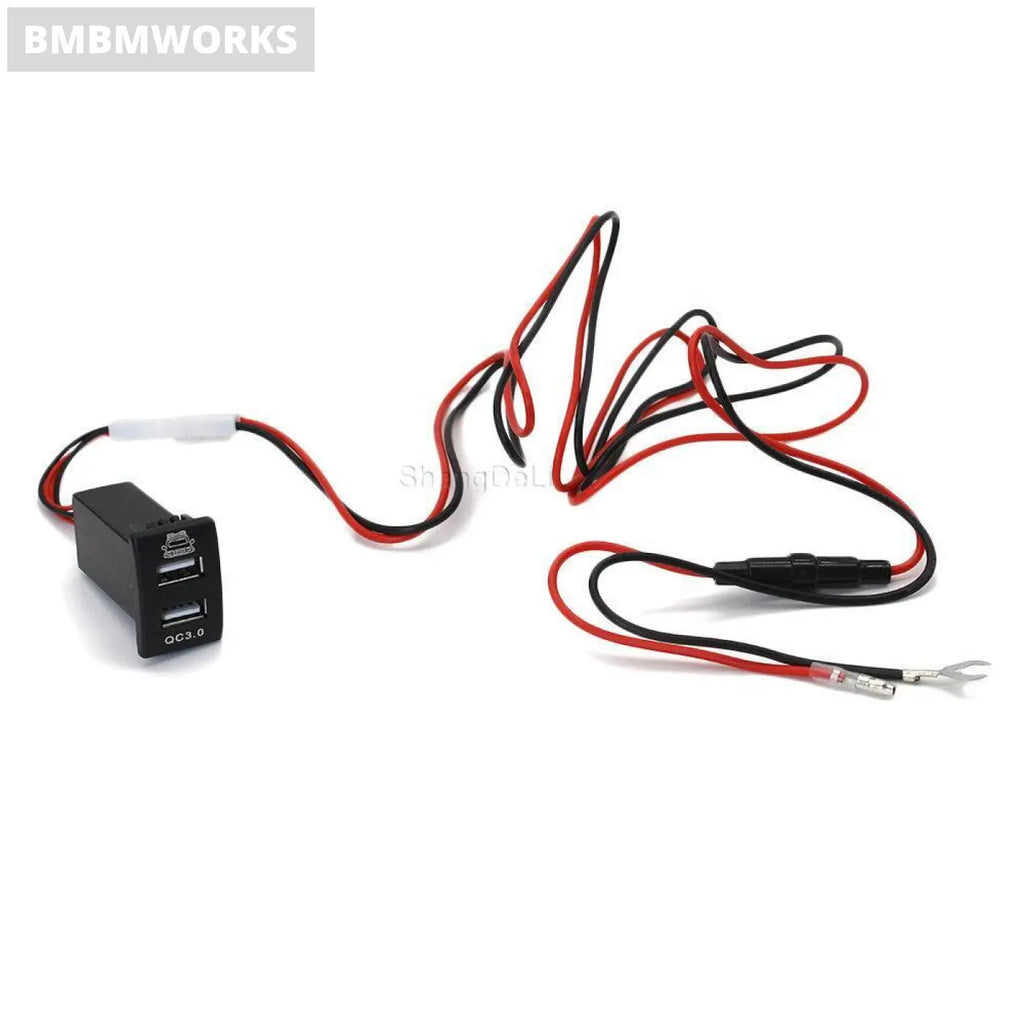 Qc3.0 Double Quick Charging Usb Suzuki Jimny Refitting Charger Usb Socket