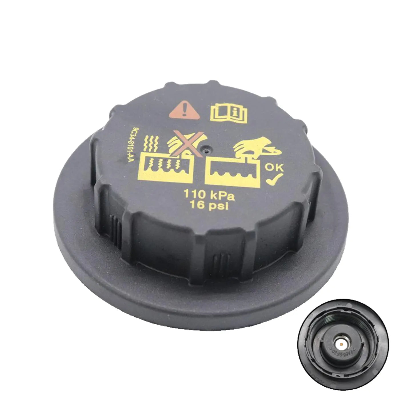 Radiator Cap Lincoln Navigator Mercury Mountaineer 9C3Z-8101-B Ford F-150 F-350