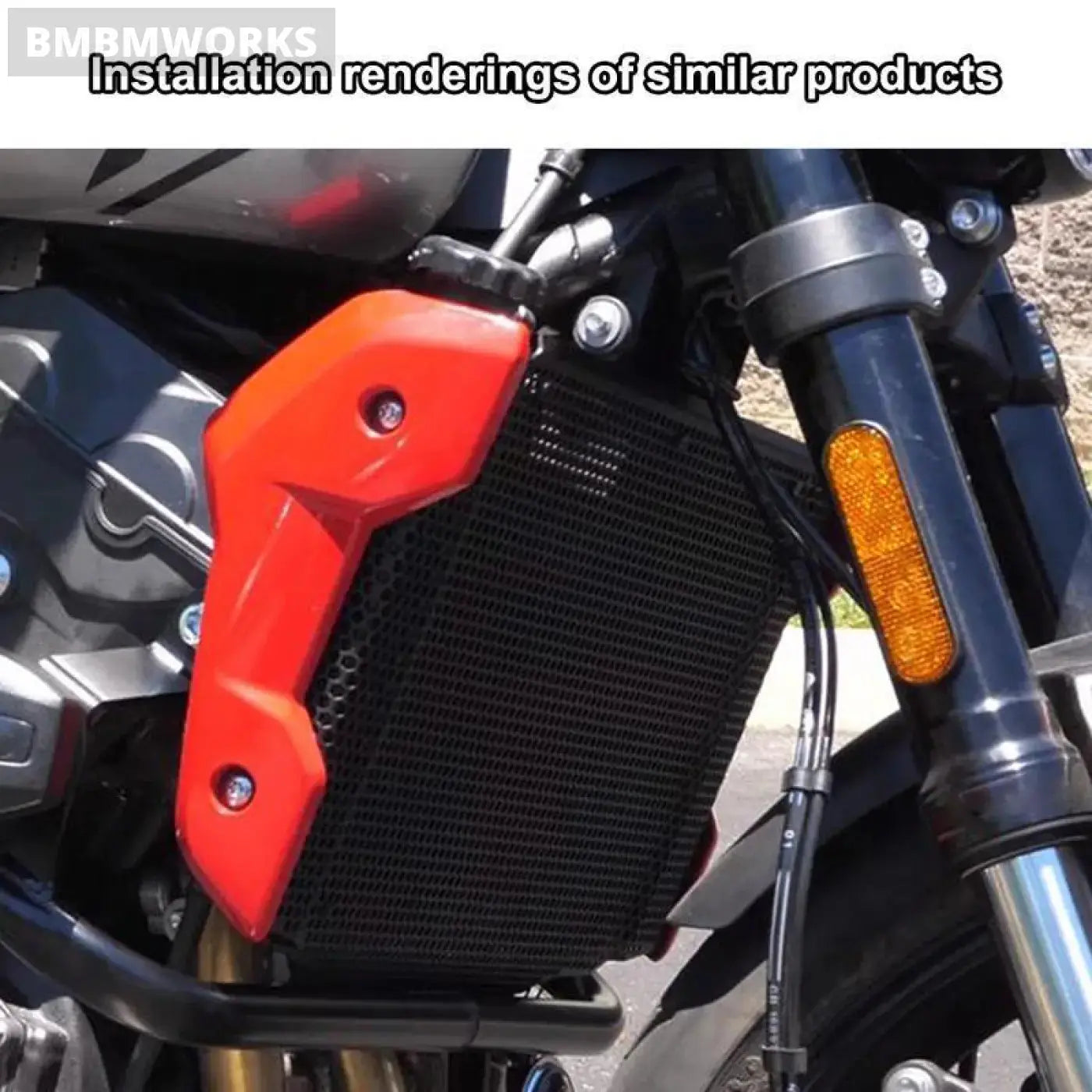 Radiator Guard Cover Protector Grill Oil Cooler Triumph Trident 660 2021-2022