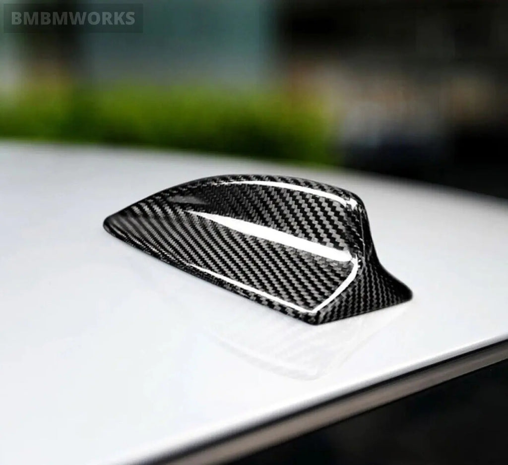 Real Carbon Fiber Antenna Cover Shark Fin For Bmw E90 F20 F30 F10 G30 G20 F15