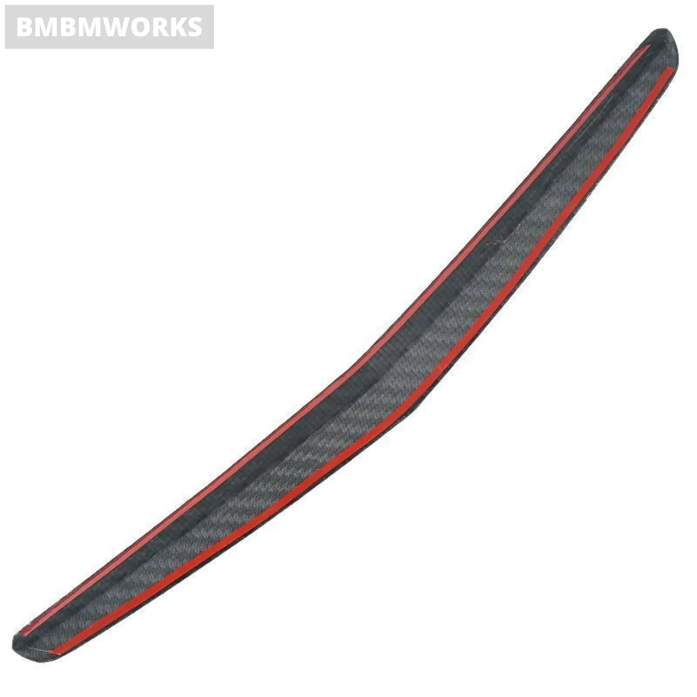 Real Carbon Fiber Trunk Trim Cover Cadillac Ats Atsl Atsv