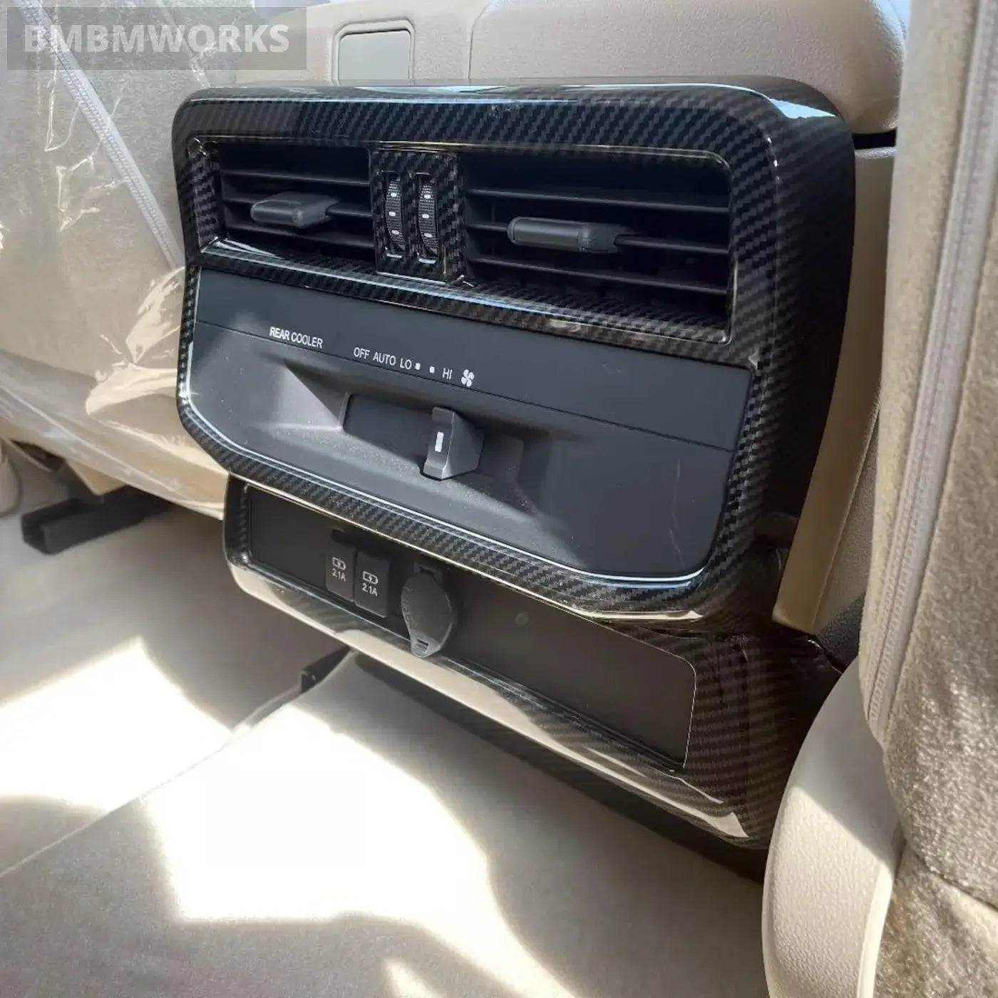Rear Air Vent Outlet Decorative Trim Toyota Land Cruiser 300 J300 Lc300 2022-23