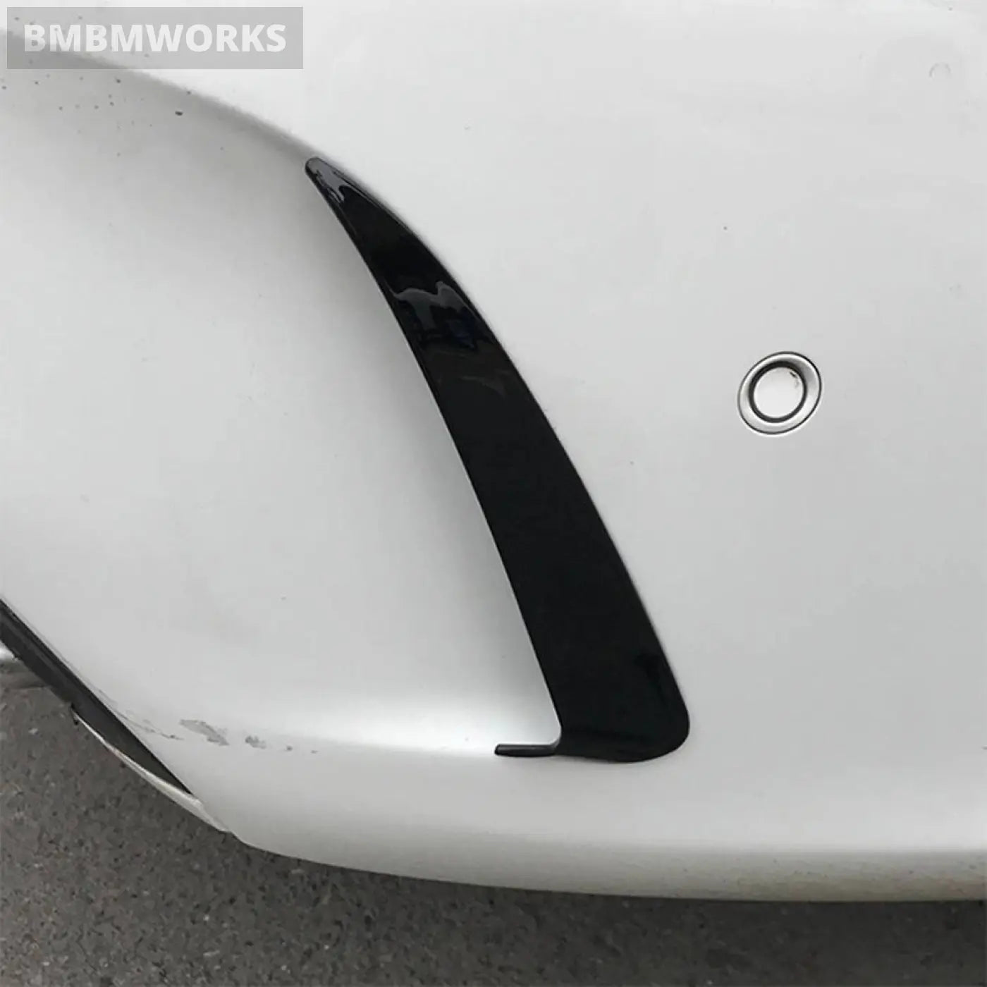 Rear Bumper Fender Air Vent Cover Trim Mercedes Benz C Class W205 Sedan Amg C43