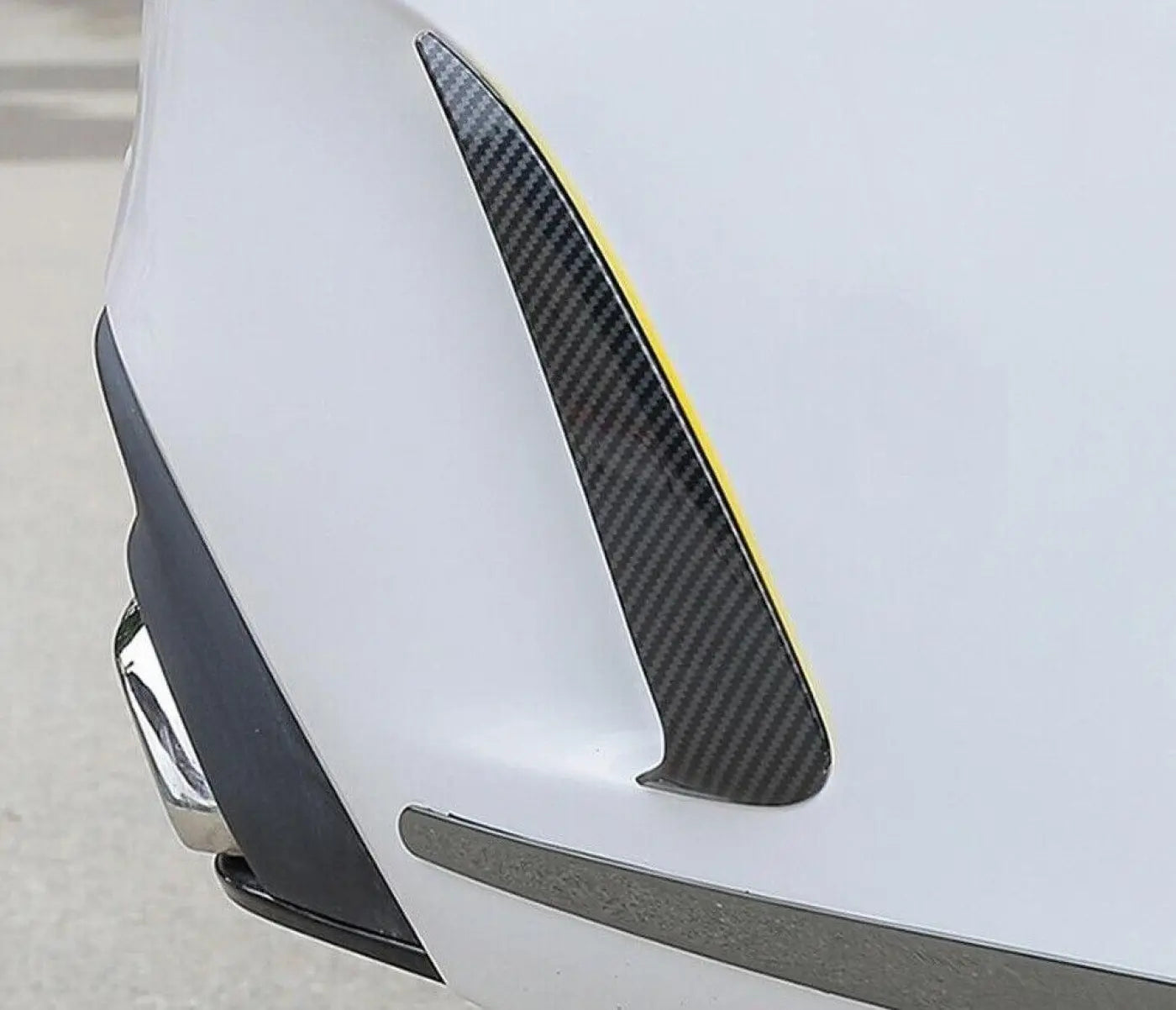 Rear Bumper Fender Air Vent Cover Trim Mercedes Benz C Class W205 Sedan Amg C43