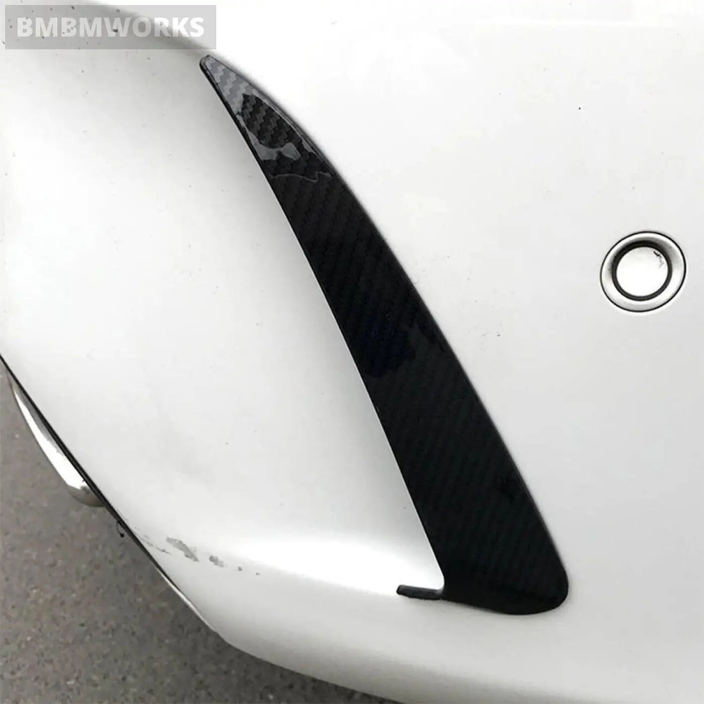 Rear Bumper Fender Air Vent Cover Trim Mercedes Benz C Class W205 Sedan Amg C43